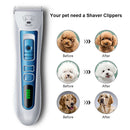 Pet Shaver Hair Clipper Low Noise Cordless Electric Dog Cat Grooming Trimmer Kit