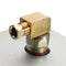 Y-8 Lubricating Manual Oil Pump Hand Lubrication 0.5L CNC 6mm Double Outlet Port