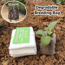 Honana HG-GP 100pcs Non-woven Fabrics Plants Seedling Bags Degradable Breeding Bag
