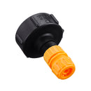 S60x6 3/4'' IBC Faucet Tank Drain Adapter Nozzle Hose Thread Outlet Tap Connector Replacement Valve Fitting Parts for Home Garden