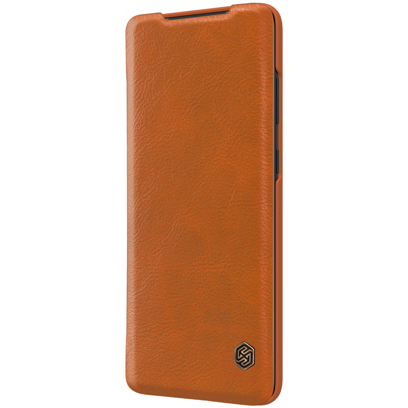 NILLKIN Flip Bumper Shockproof Card Slot Holder Full Cover PU Leather Vintage Protective Case for Samsung Galaxy S11