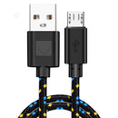Bakeey 2A Micro USB Nylon Braided Fast Charging Data Cable For Xiaomi HUAWEI HONOR OPPO Android Phone