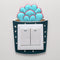 Luminous Light Switch Stickers Cartoon Decorative Wall Stickers