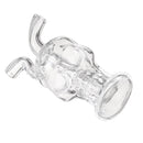 Mini Skull Glass Water Pipe Glass Skull Smoking Pot Hoo kah Accessories
