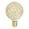 E27 4W G95 Pineapple Gold Glass Non-Dimmable Warm White Edison Retro LED Light Bulb AC220-240V