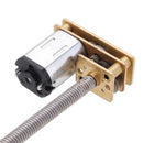 Machifit GM1024N20 M4x55 6V 60RPM/12V 200RPM DC Speed Reduction Gear Motor N20 Motor