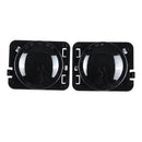 Black LED Turn Side Lights Signal Indicator For Jeep Wrangler JK 2007-2018