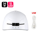 36W Professional UV/LED Lamp Smart Nail Dryer Gel Polish Curing Manicure Machine