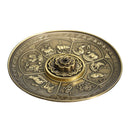 5 Holes Dragon Lotus Incense Burner Holder Retro Censer Plate For Stick Cone
