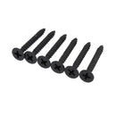 Suleve M3.5CP4 700Pcs M3.5 Cross Black Recessed Flat Head Self Tapping Ash Phosphorus Drywall Metric Threaded Wood Screw Nail Bolt