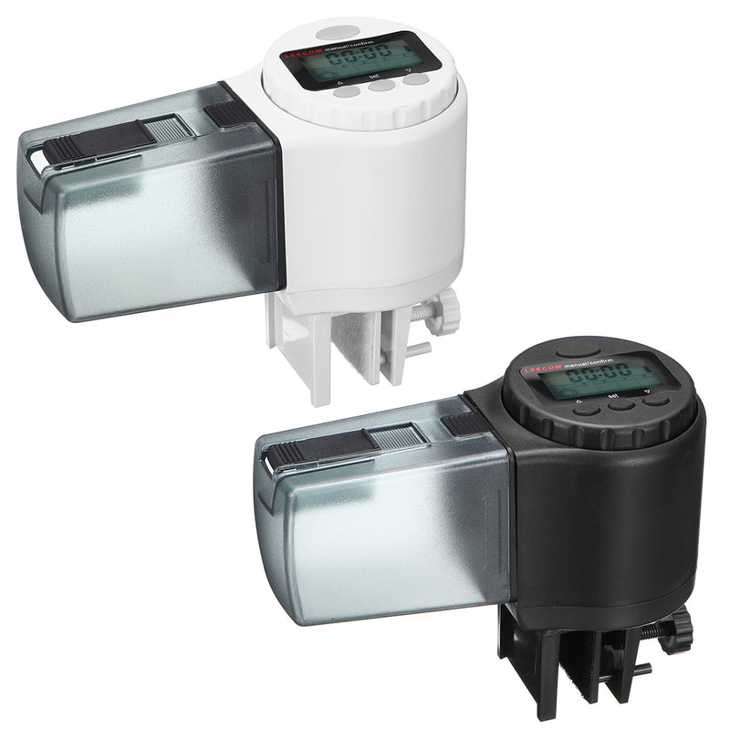Automatic Auto Digital LCD Fish Food Feeder Timer For Aquarium Fish Tank Pond Feeding