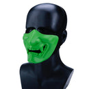 WosporT Tactical Outdoor CS Game Noctilucent Half Face Mask Party Halloween Cosplay Mask