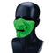 WosporT Tactical Outdoor CS Game Noctilucent Half Face Mask Party Halloween Cosplay Mask