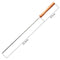12 Pieces 38cm Barbecue Skewers Wooden Handle BBQ Meat Needle Roast Fork Kebab Stick Barbecue Tools
