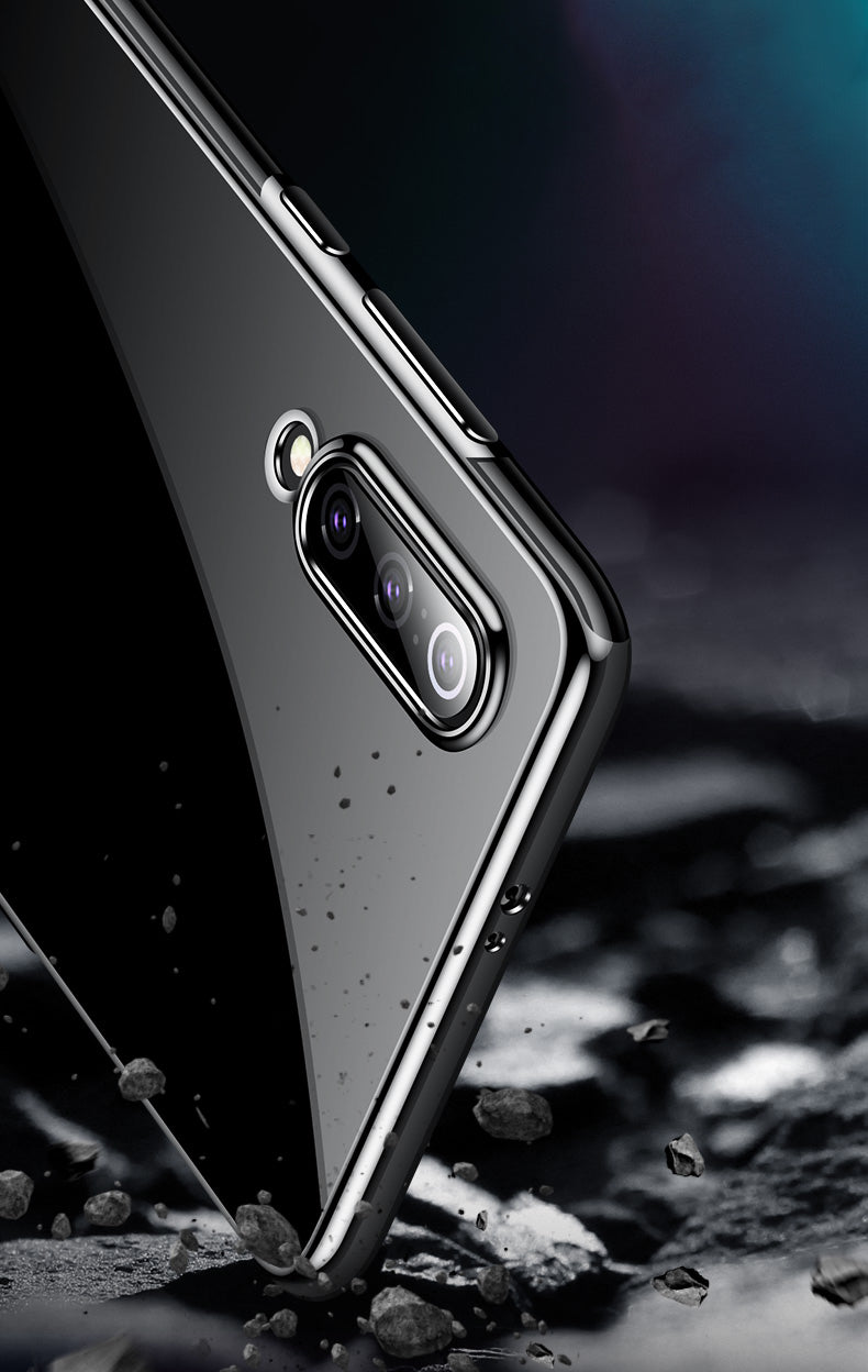 CAFELE Plating Shockproof Transparent Ultra Thin Soft TPU Protective Case for Xiaomi Mi 9 / Xiaomi Mi9 Transparent Edition