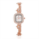SOXY 0017 Crystal Shining Women Bracelet Watch Square Dial Quartz Watches