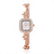 SOXY 0017 Crystal Shining Women Bracelet Watch Square Dial Quartz Watches