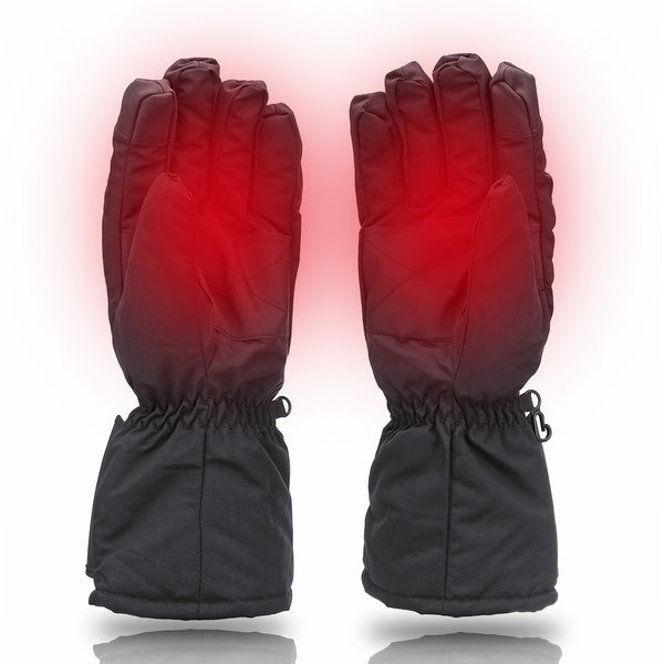 Waterproof Electric Heated Gloves Motorcycle Skiing Thermal Winter Warm