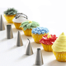 Honana CF-PT02 24Pcs Flower Pastry Cake Icing Piping Nozzles Decorating Tips Cake Baking Tools