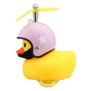 Motorcycle Bicycle Car Bell Broken Wind Duck Riding Light Cycling Accessories Small Yellow Duck Helmet Child Horn