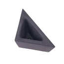 Silicone Flower Pot Mold Triangle Geometric Craft Succulent Plant Concrete Mould