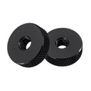 10Pcs M5 Manual Knurled Thumb Aluminum Alloy Screw Nut Spacer Flat Washer