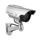 Bakeey Simulation Dummy Camera Outdoor Indoor Waterproof Security CCTV Solar Energy Simulate Cameras with LED Light