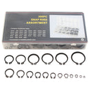 Suleve MXMR1 300Pcs 3-32mm Assorted External Circlip Snap Ring C-Clip Repairs Parts Case Box