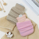 Mrosaa Hot Water Bag Bottle Winter Washable Knitted Cover Student Portable Soft Hot-water Bag Warm Explosion-proof Winter