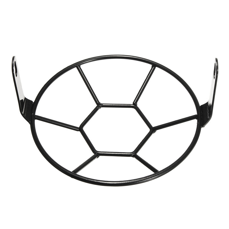 5.75'' Universal Motorcycle Football Grill Cover Headlight Protector For Harley Cruiser