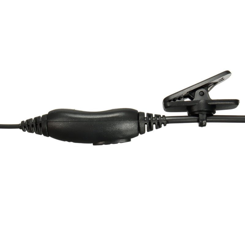 D Shape Earphone Earpiece Headset Mic for Kenwood Walkie Talkie Hand-held Radio