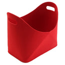 Car Storage Bag Folding Storage Basket  Fire Wood Holder Storage Fireside Bin