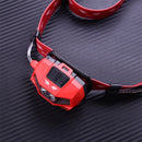 Goofy DT-7605 180 Lumens Outdoor Cycling  LED Headlamp 360 Degree Light Beam IPX4 Warning Light