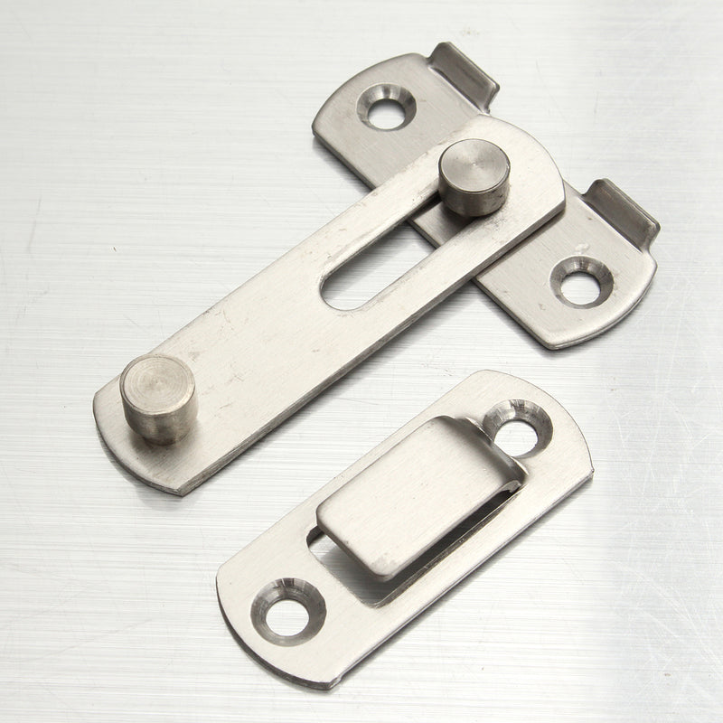 Stainless Steel Window Door Gate Safety Sliding Barrel Bolt Latch Lock Hasp