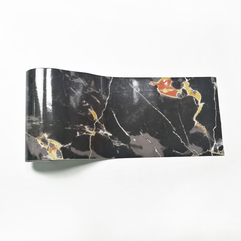 Plate Marble Pattern DIY Tile Sticker High-end Floor Tile Decorative Line Stickers Tile Wall Sticker