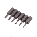 BROPPE 29Pcs S2 Screwdriver Bit Set Phillips Slotted Torx Hex Screwdriver Bits with Extension Rod 1/4 Inch Hex Shank