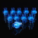 10Pcs Disposable One-way CPR Mask Training Valves Mouthpieces Micromask