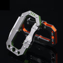 DITO Stainless Steel Survial Climbing Carabiner Outdoor Multifunctional Backpack Buckle Keychain