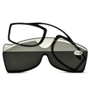 KCASA New Nose Clip Reading Glasses TR90 Mini Portable Presbyopic Glasses With Case