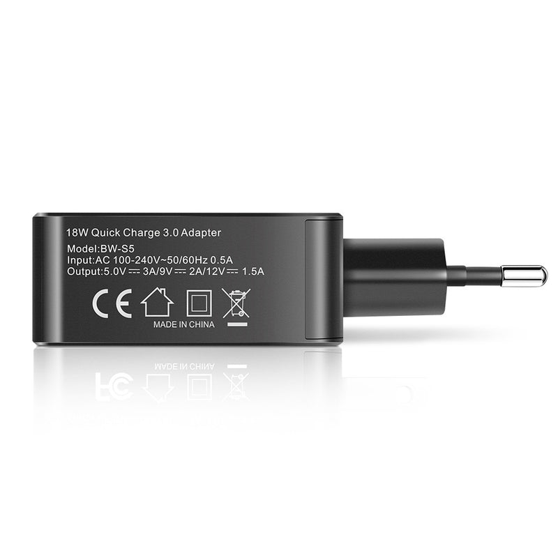 [Qualcomm Certified BlitzWolf BW-S5 QC3.0 18W USB Charger EU Adapter With Power3S Tech