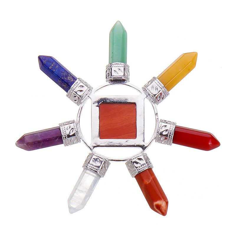 7 Chakra Natural Mixed Crystal Stone Healing Gemstone Divination Reiki Therapy Decorations