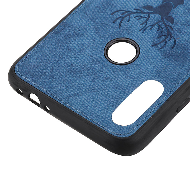 BAKEEY Deer Shockproof Anti-Scratch Cloth&TPU Protective Case For Xiaomi Redmi 7 / Redmi Y3