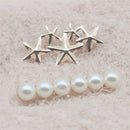 Unisex Lovely Crystal Metal Multi-pattern Option Creative DIY Shoe Decoration