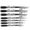 Carbon Fiber 1.0-2.3m Telescopic Pocket Fishing Rod Mini Portable Travel Spinning Pole