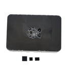 Updated Black/White/Transparent ABS Case V4 Enclosure Box With Heat Sink for Raspberry Pi 4B