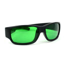 Eye-Protection Plant LED Goggles Anti-glare Anti-UV Green Lens Glasses for Greenhouse