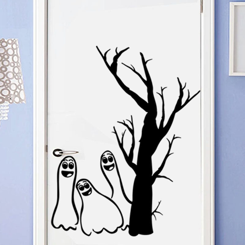 Miico FX3015 Halloween Cartoon Stciker Removable Wall Sticker For Bedroom Living Room Decoration