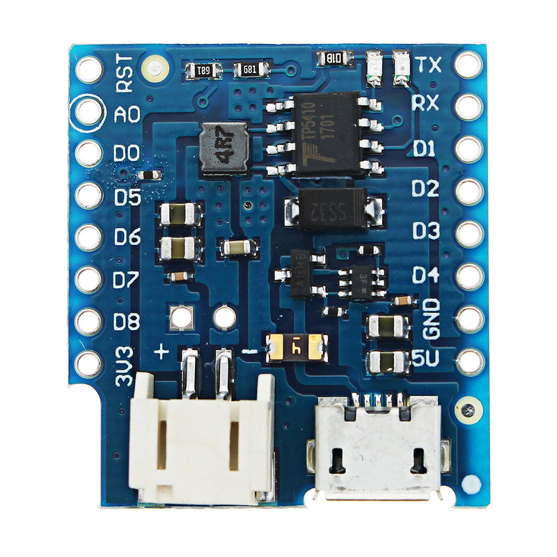 3pcs Wemos Battery Shield V1.2.0 For Wemos D1 Mini Single Lithium Battery Charging & Boost Module