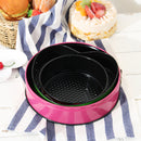 3Pcs Carbon Steel Non-stick Cake Bake Mold Pan Kitchen Bakeware Cooking Mould
