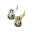 Car Lockcraft Door Lock with 2 Keys Front Left Right for 1998-2009 PEUGEOT 206